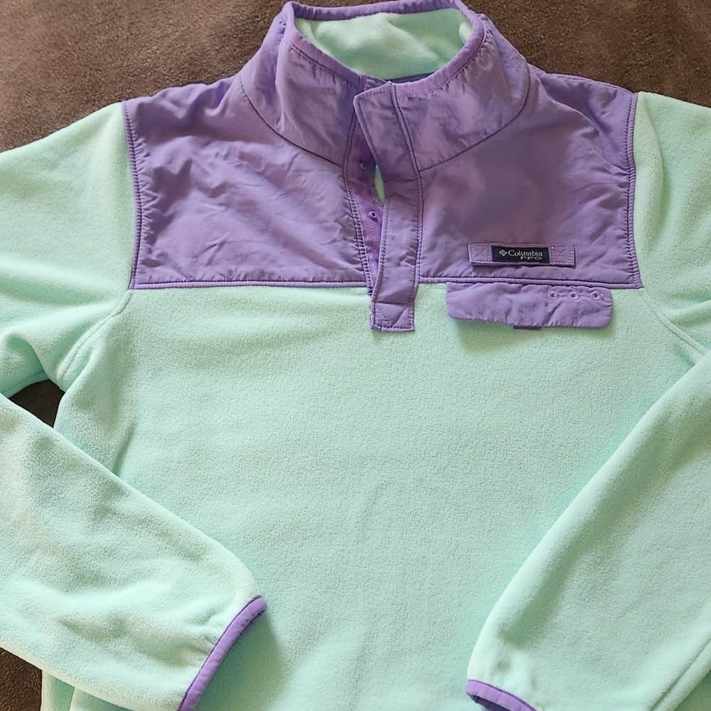 Columbia girls xl fleece pullover